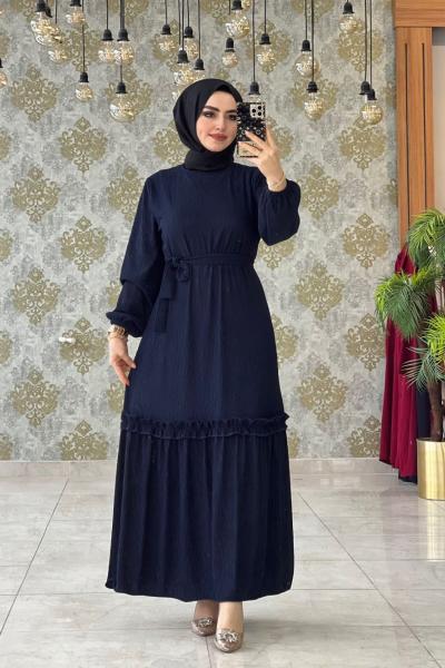 Pandora Elbise Lacivert Lacivert