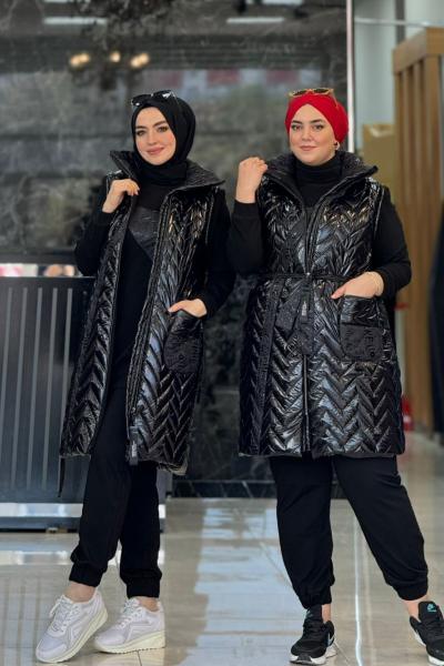 Paris Üçlü Takım Siyah Siyah