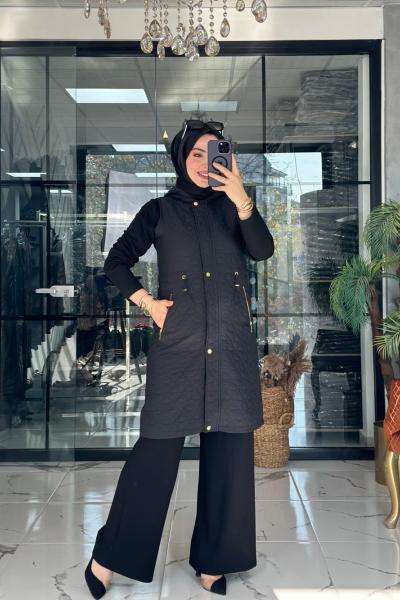 Reva Yelek Siyah Siyah