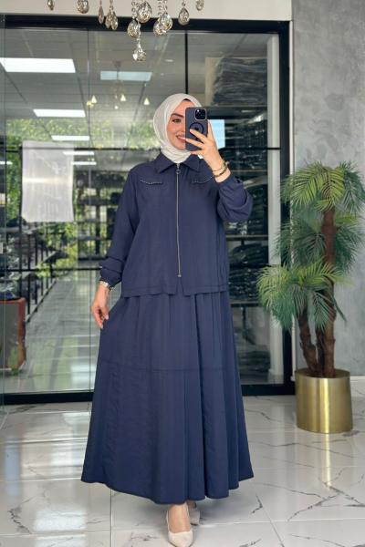 Reyyan Takım-Lacivert Lacivert