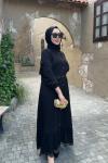 Sanem Elbise Siyah Siyah