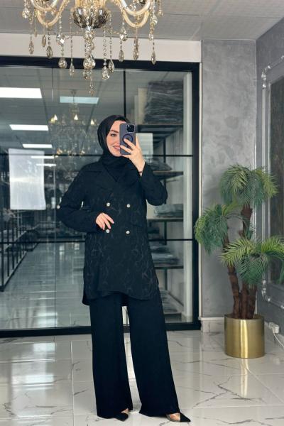 Sedef Takım-Siyah Siyah