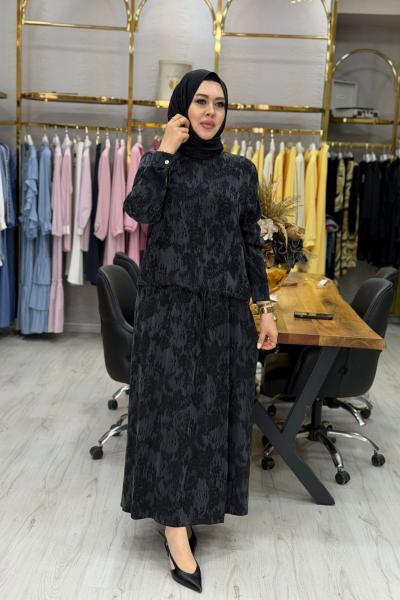 Seher Takım Siyah Siyah