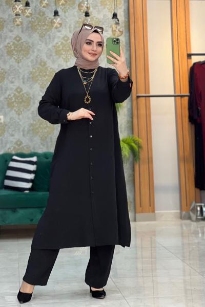 Selen Takım Siyah  Siyah