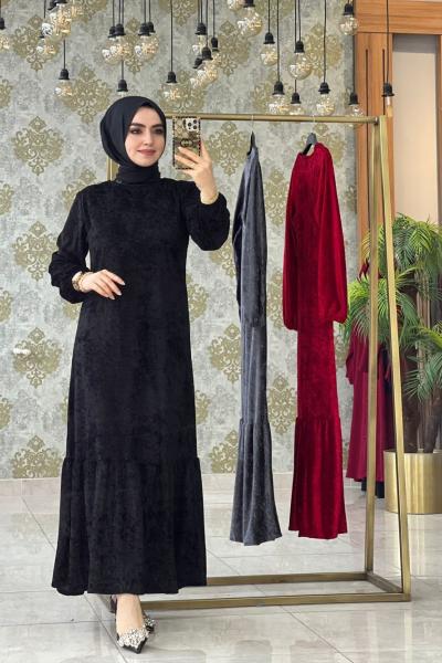 Seren Elbise Siyah Siyah