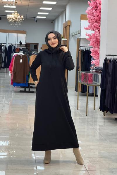 Serra Elbise Siyah Siyah