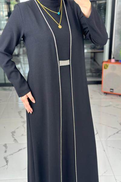 Serra Elbise-Siyah Siyah