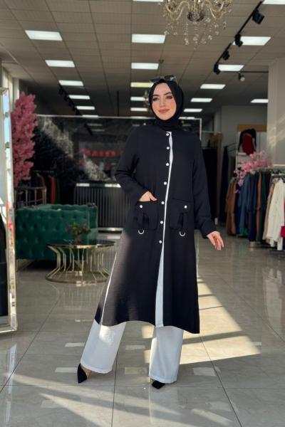 Setenay İkili Takım Siyah Siyah