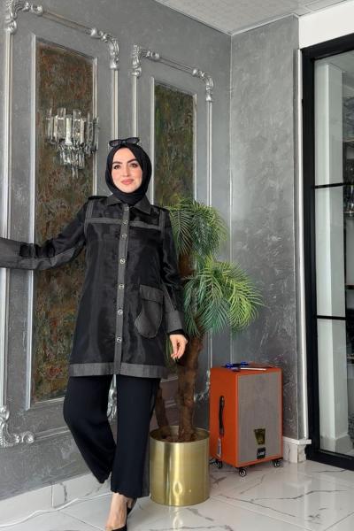 Smile Spor Takım-Siyah Siyah