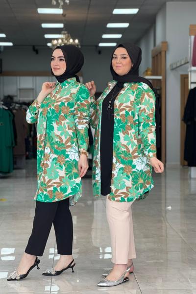 Tunik Gömlek Benetton Yeşil