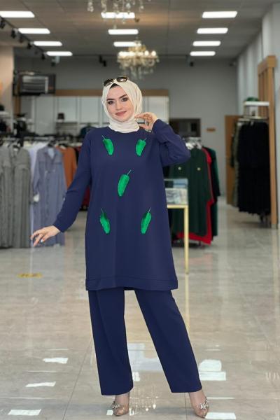 Tüy Takım Lacivert Lacivert