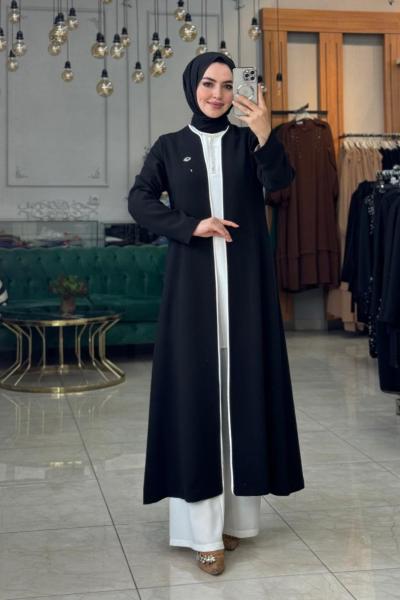 Venüs Abiye Elbise Siyah Siyah