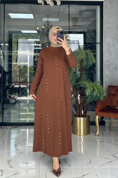 Yağmur Elbise Taba Taba