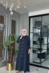 Yeşim Elbise Lacivert Lacivert