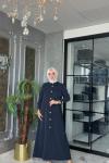 Yeşim Elbise Lacivert Lacivert