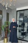 Yeşim Elbise Lacivert Lacivert