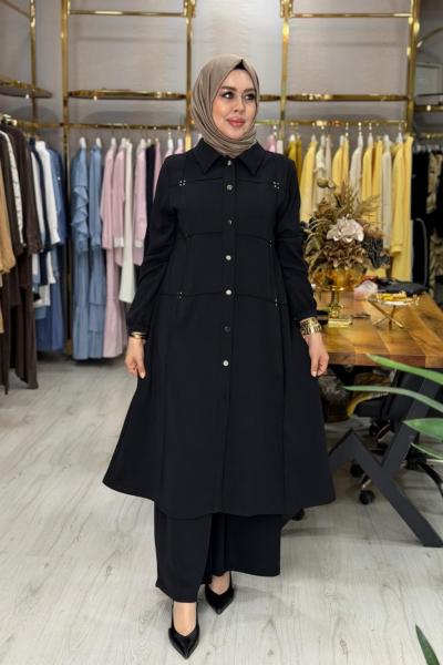 Zarafet Takım Siyah Siyah