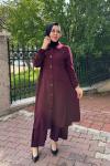 Zarafet Takım Bordo Bordo