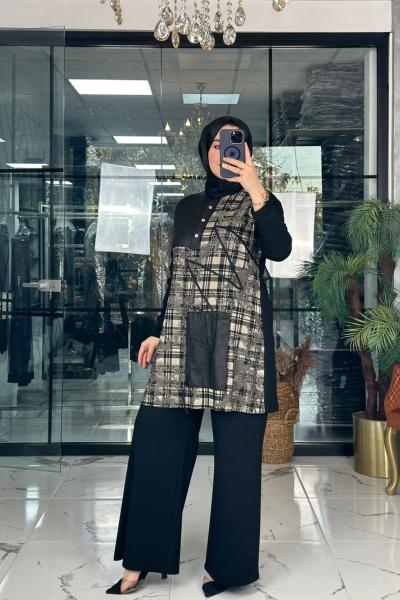 Zeren Takım Gri Gri