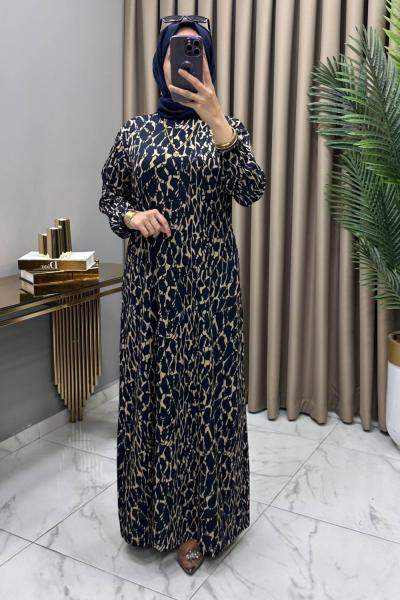 Açelya Elbise Lacivert  Lacivert