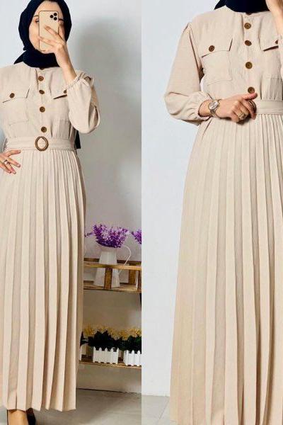 ahi elbise Krem
