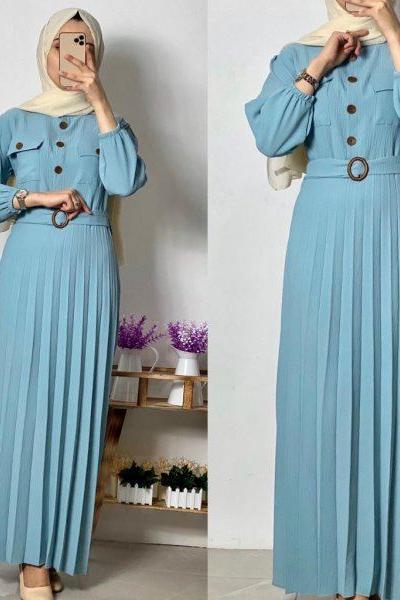 ahi elbise Bebe Mavisi