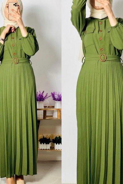 ahi elbise Yeşil