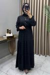Alina Elbise Siyah Siyah