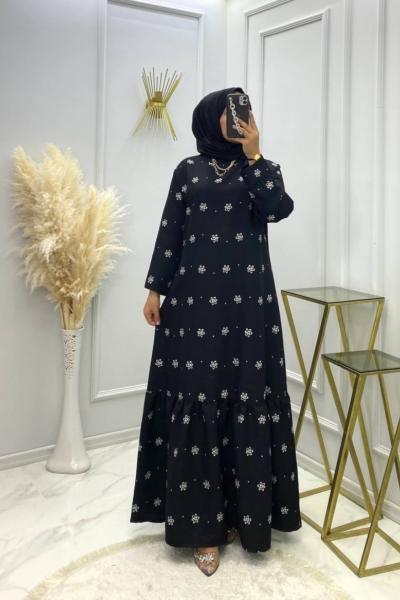 Arife Elbise-Siyah Siyah