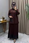 Aslı Takım Kahve Kahverengi