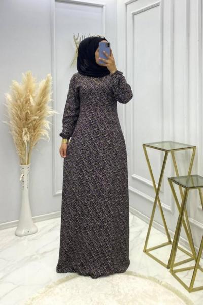 Asu Elbise Siyah Siyah