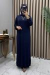 Asude Elbise Lacivert  Lacivert