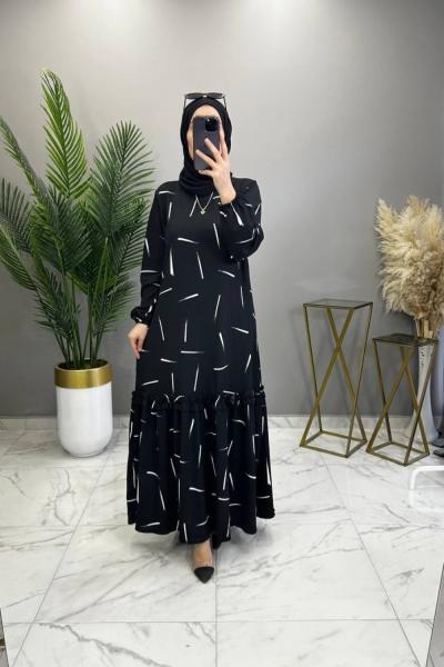 Asya Elbise Beyaz  Beyaz