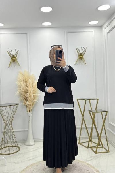 Ayaz Takım Siyah  Siyah