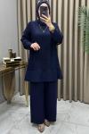Ayben Fileli Üçlü Takım Lacivert Lacivert