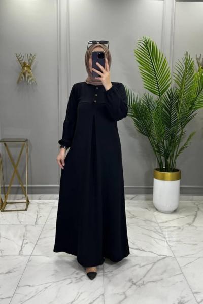 Aybüke Elbise Siyah Siyah