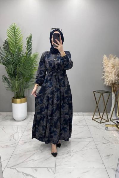 Aygün Elbise Lacivert  Lacivert