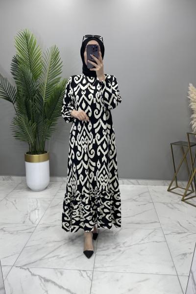 Aylin Elbise Siyah  Siyah