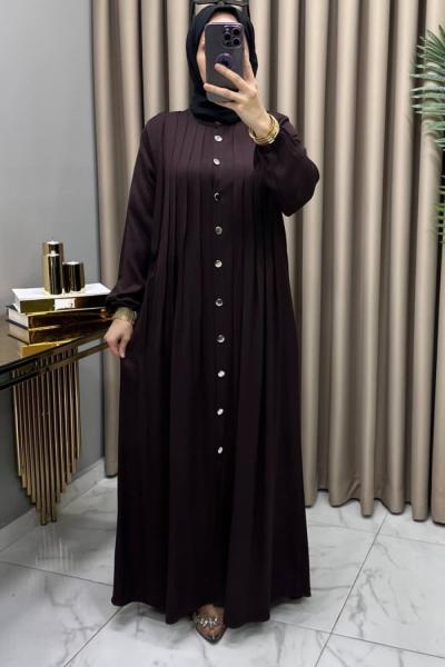 Ayperi Ferace Kahve Kahverengi