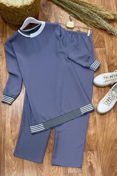 Ayrobin Takım Gri Gri