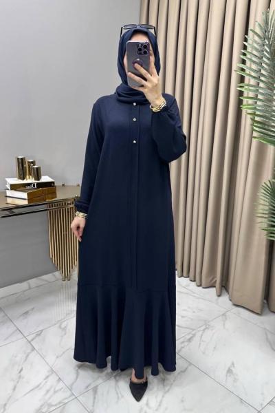 Aysel Elbise Lacivert Lacivert