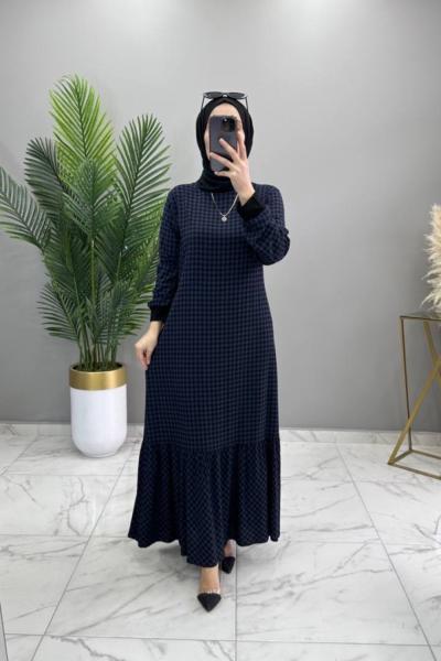 Bade Elbise Lacivert Lacivert