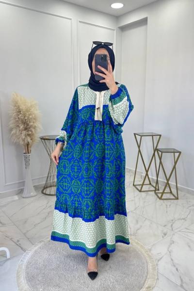 Bahar Elbise Lacivert Lacivert