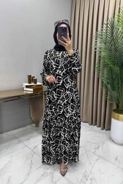 Balın Elbise Siyah Siyah