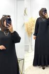 Bedia Elbise Siyah  Siyah