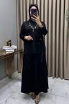 Belis Etekli Takım Siyah Siyah