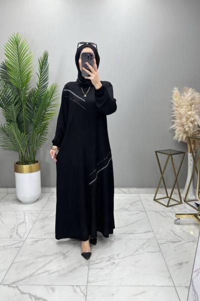 Bengin Elbise Siyah  Siyah