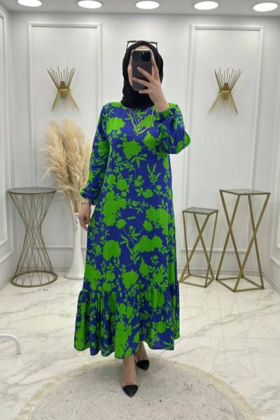 Berfin Elbise Zümrüt Zümrüt