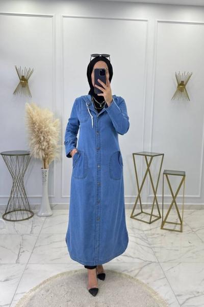 Berre Kot Kap Koyu Mavi koyu kot