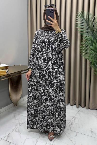 Berrin Elbise Kahve Kahverengi